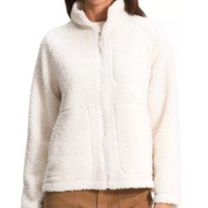 The North Face W Ridge Fleece Full-Zip Jacket- Size M-Gardenia White